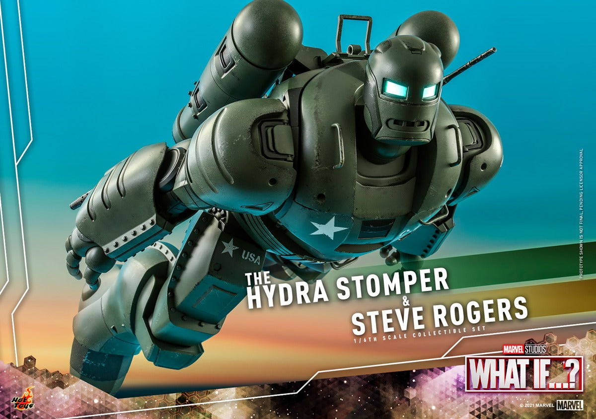 Figura Steve Rogers and Hydra Stomper - What if - Sixth Scale