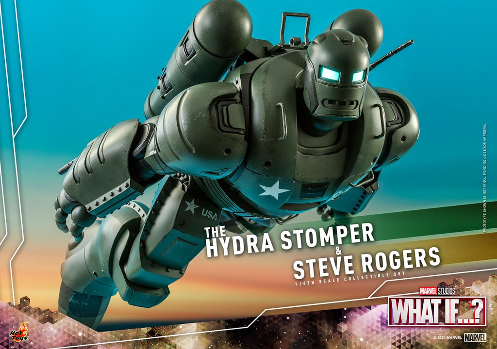 Figura Steve Rogers and Hydra Stomper - What if... - Sixth Scale - Hot Toys