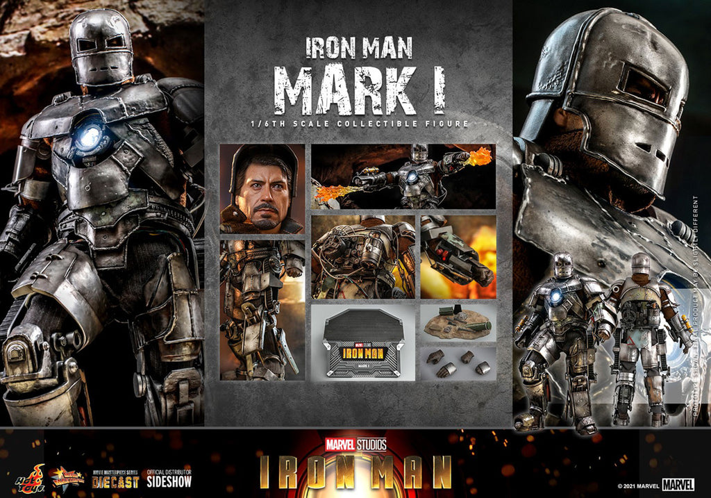 Figura Homem de Ferro Mark I - Iron Man - Sixth Scale - Hot Toys