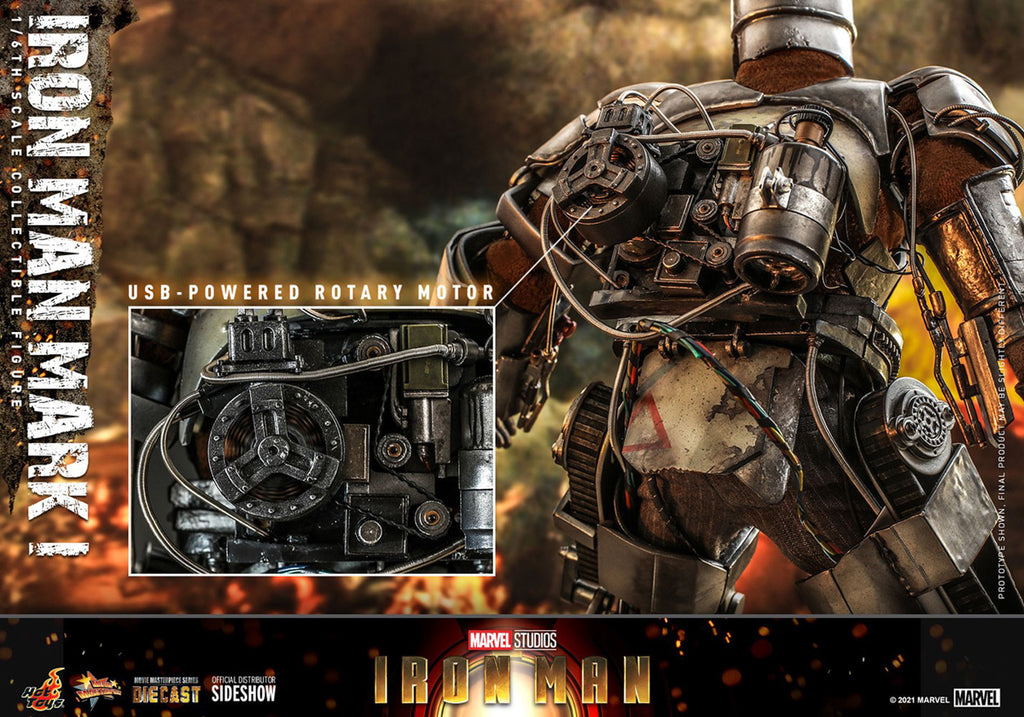 Figura Homem de Ferro Mark I - Iron Man - Sixth Scale - Hot Toys
