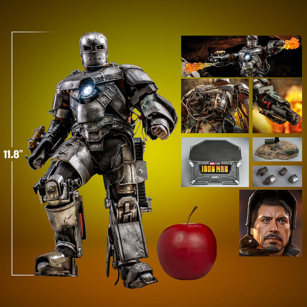 Figura Homem de Ferro Mark I - Iron Man - Sixth Scale - Hot Toys