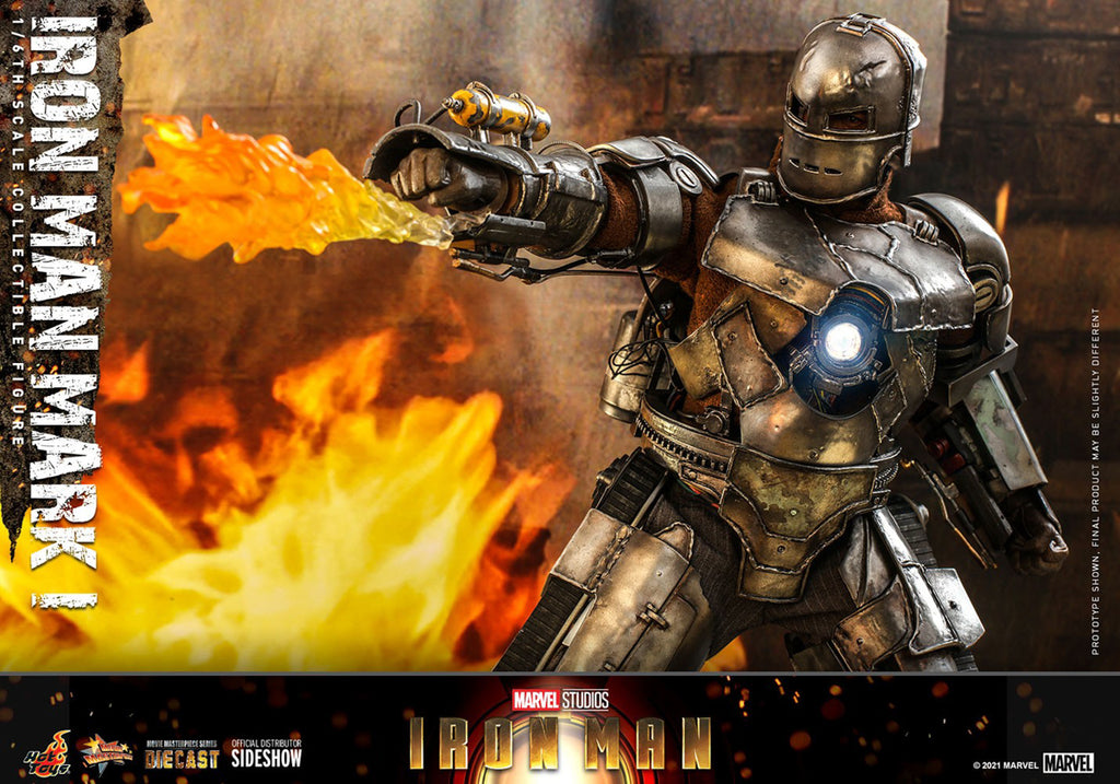Figura Homem de Ferro Mark I - Iron Man - Sixth Scale - Hot Toys