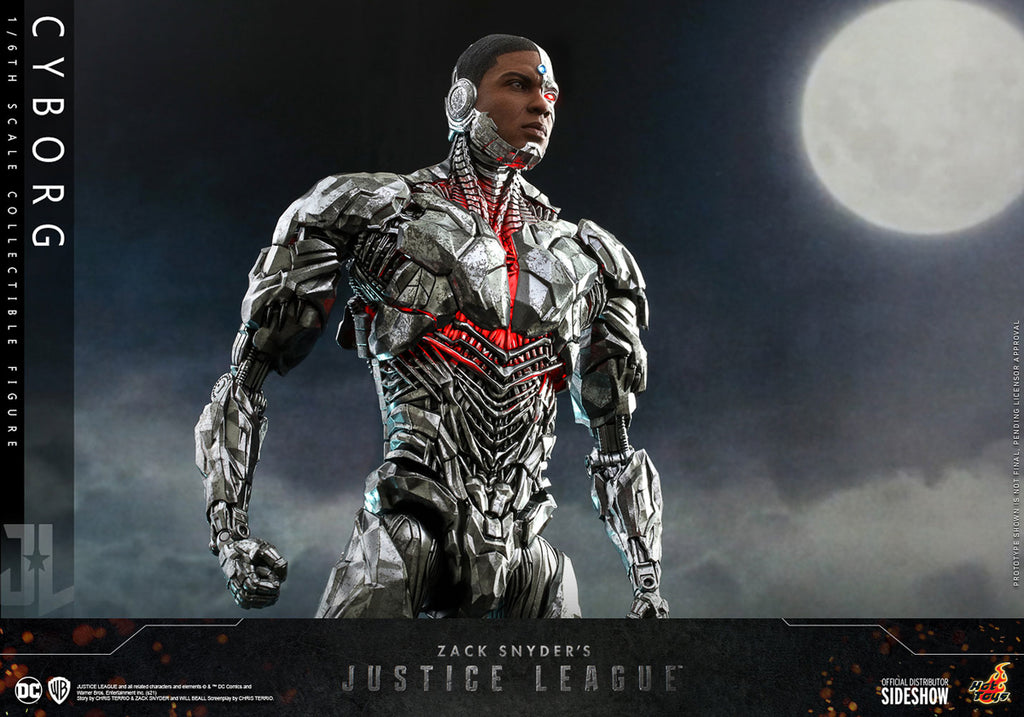 Figura Cyborg - Liga da Justiça de Zack Snyder - Sixth Scale - Hot Toys