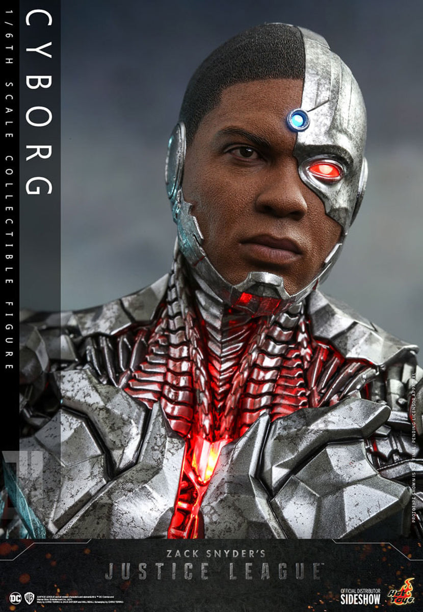 Figura Cyborg - Liga da Justiça de Zack Snyder - Sixth Scale - Hot