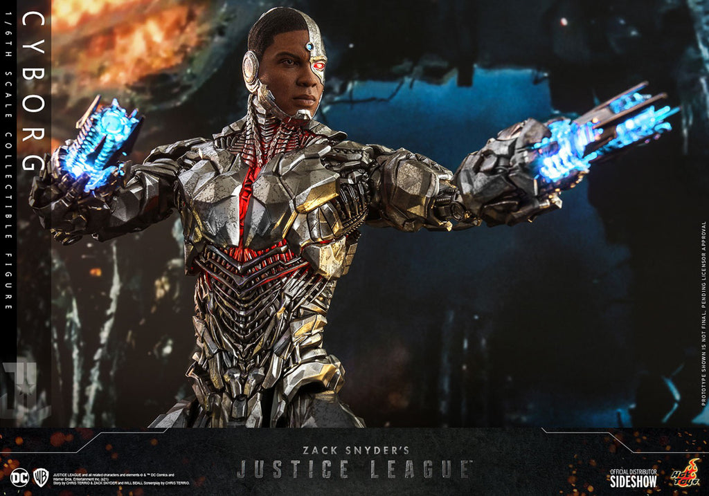 Figura Cyborg - Liga da Justiça de Zack Snyder - Sixth Scale - Hot Toys