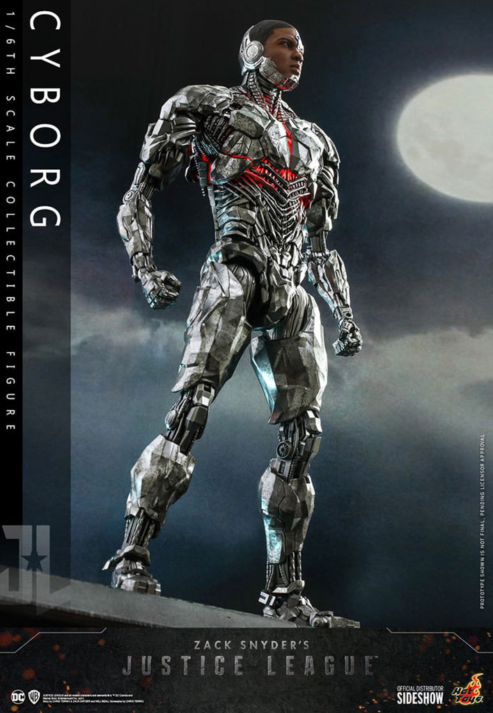 Figura Cyborg - Liga da Justiça de Zack Snyder - Sixth Scale - Hot Toys