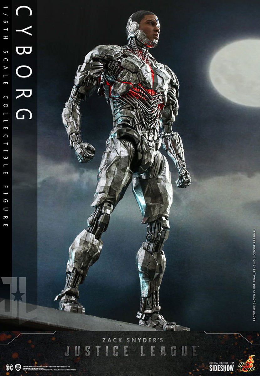 Figura Cyborg - Liga da Justiça de Zack Snyder - Sixth Scale - Hot Toys