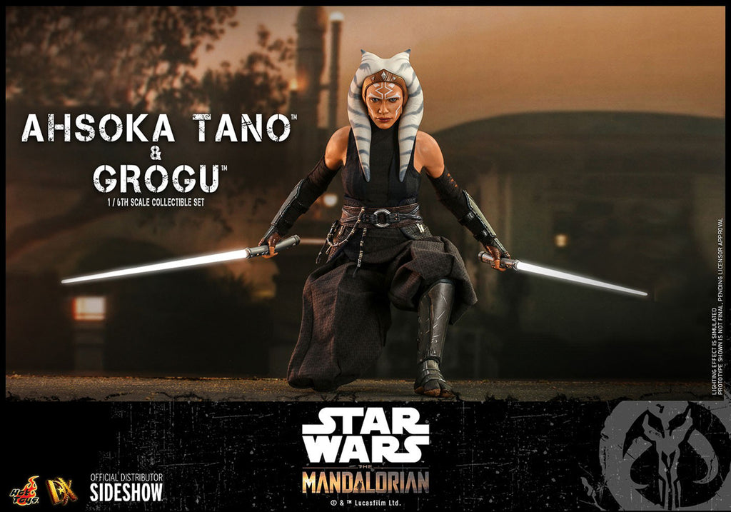 Ahsoka Tano and Grogu - The Mandalorian - Sixth Scale - Hot Toys