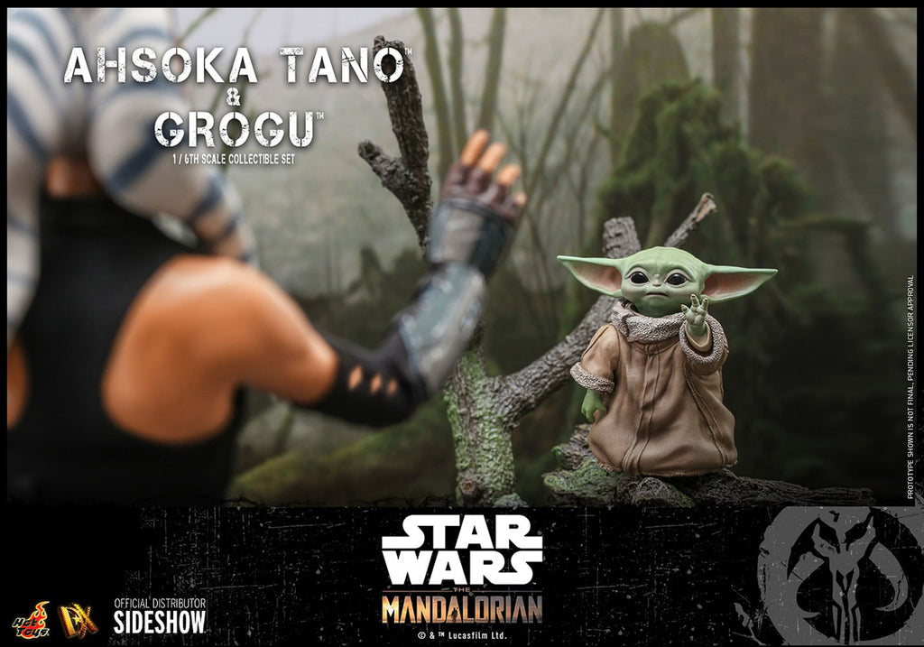 Ahsoka Tano and Grogu - The Mandalorian - Sixth Scale - Hot Toys