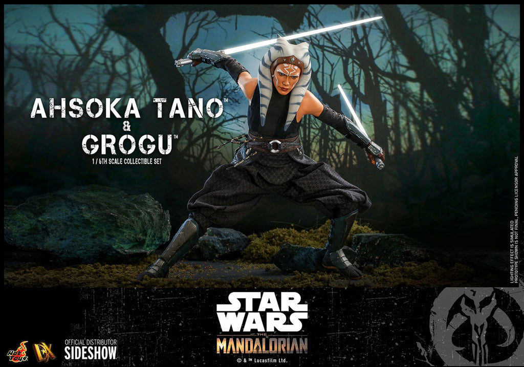 Ahsoka Tano and Grogu - The Mandalorian - Sixth Scale - Hot Toys