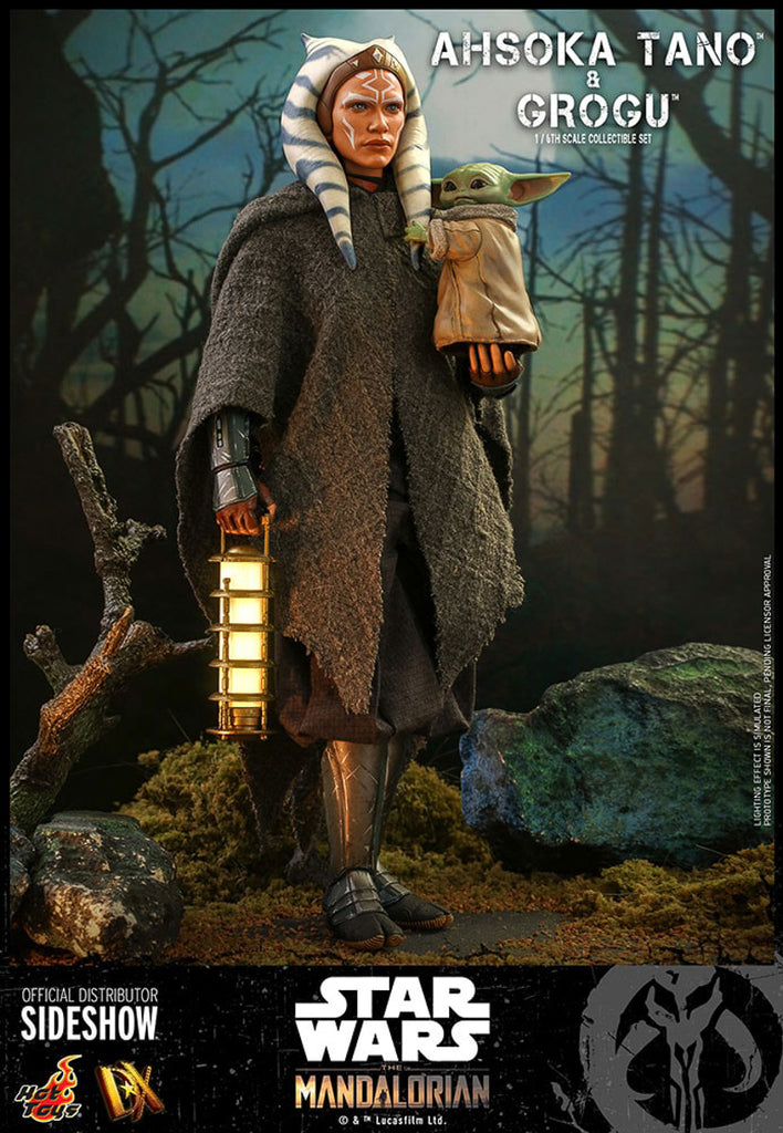 Ahsoka Tano and Grogu - The Mandalorian - Sixth Scale - Hot Toys