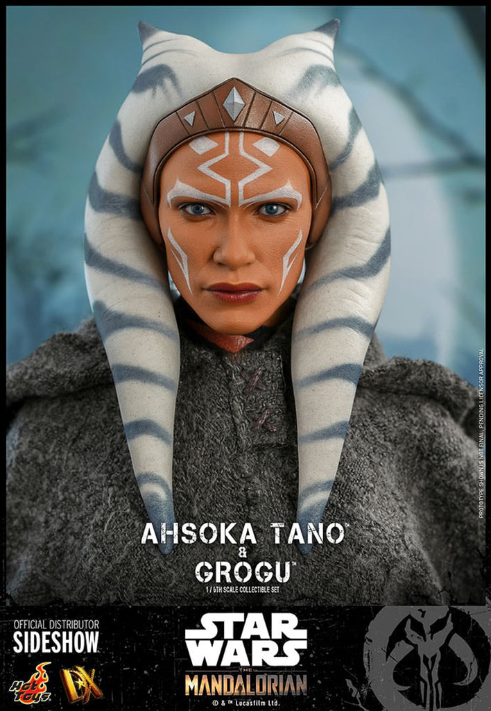 Ahsoka Tano and Grogu - The Mandalorian - Sixth Scale - Hot Toys