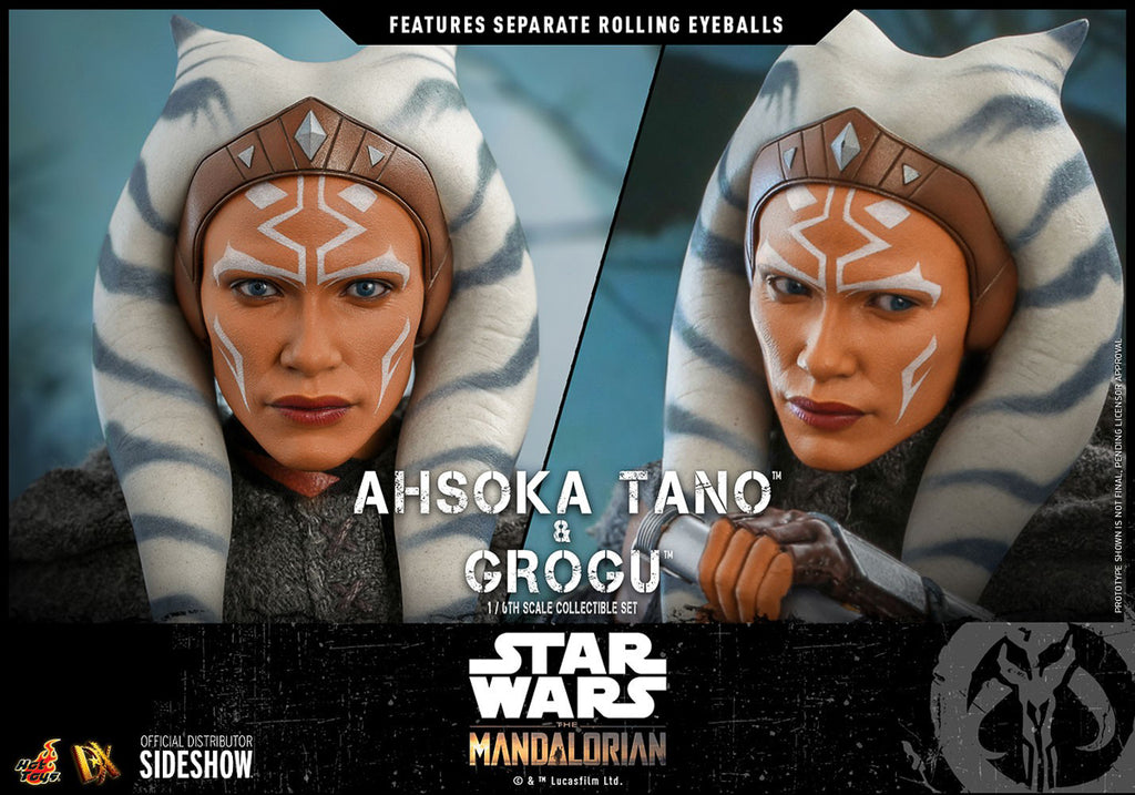 Ahsoka Tano and Grogu - The Mandalorian - Sixth Scale - Hot Toys
