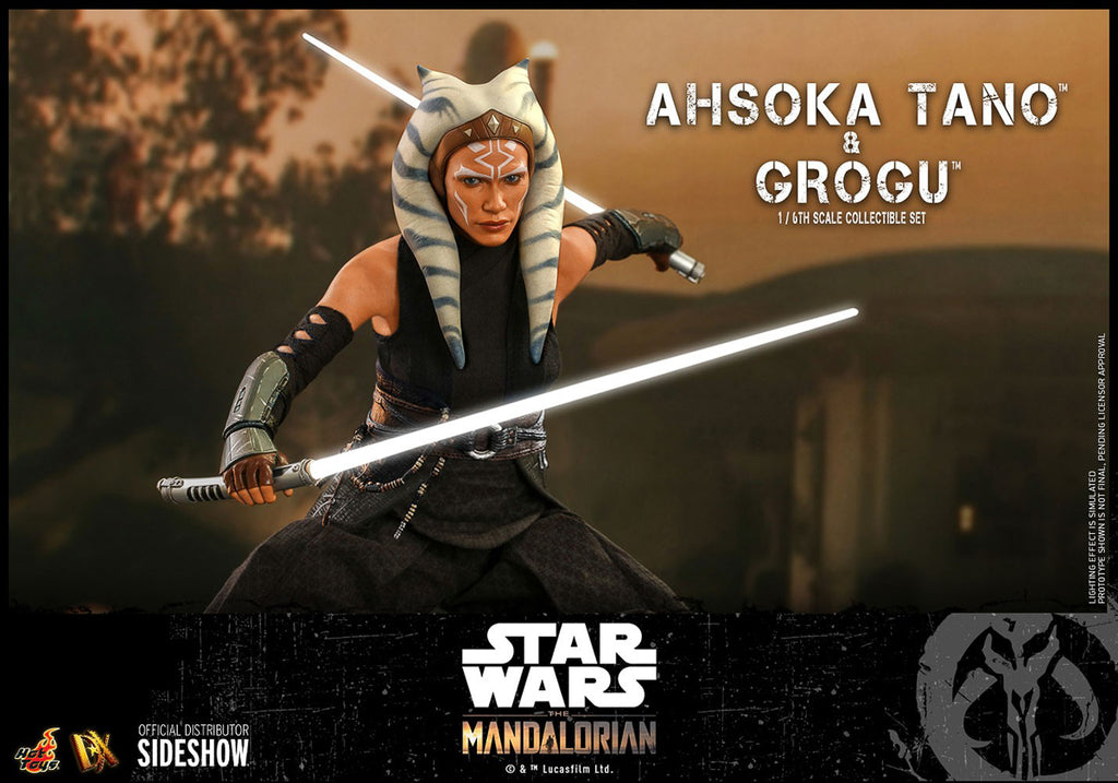Ahsoka Tano and Grogu - The Mandalorian - Sixth Scale - Hot Toys