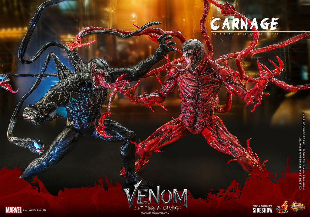 Figura Carnificina Deluxe - Venom 2 Tempo de Carnificina - Sixth Scale - Hot Toys