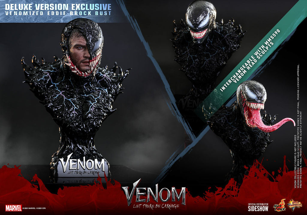 Figura Carnificina Deluxe - Venom 2 Tempo de Carnificina - Sixth Scale - Hot Toys