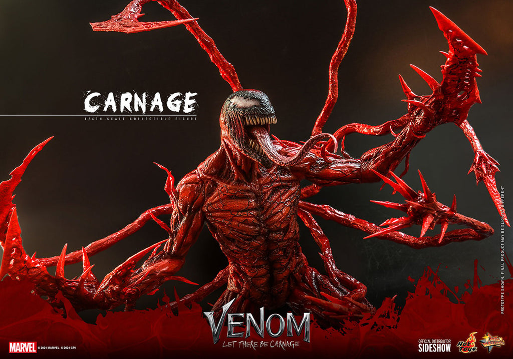 Figura Carnificina Deluxe - Venom 2 Tempo de Carnificina - Sixth Scale - Hot Toys