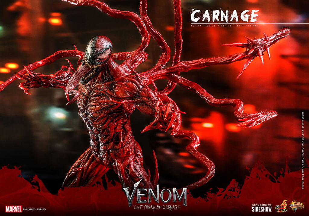 Figura Carnificina Deluxe - Venom 2 Tempo de Carnificina - Sixth Scale - Hot Toys