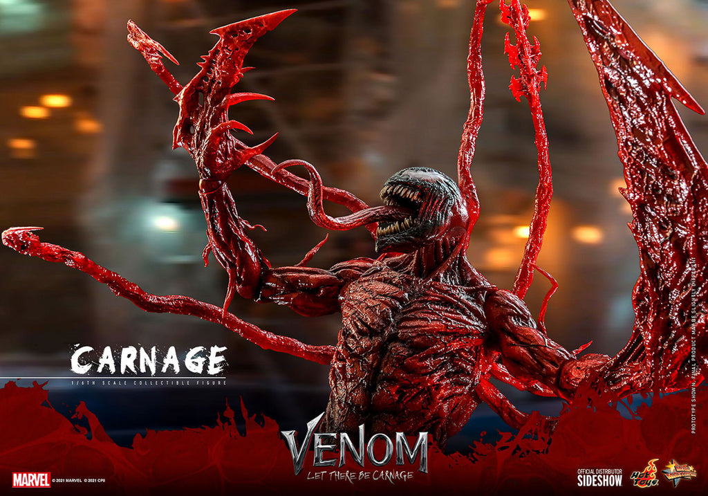 Figura Carnificina Deluxe - Venom 2 Tempo de Carnificina - Sixth Scale - Hot Toys