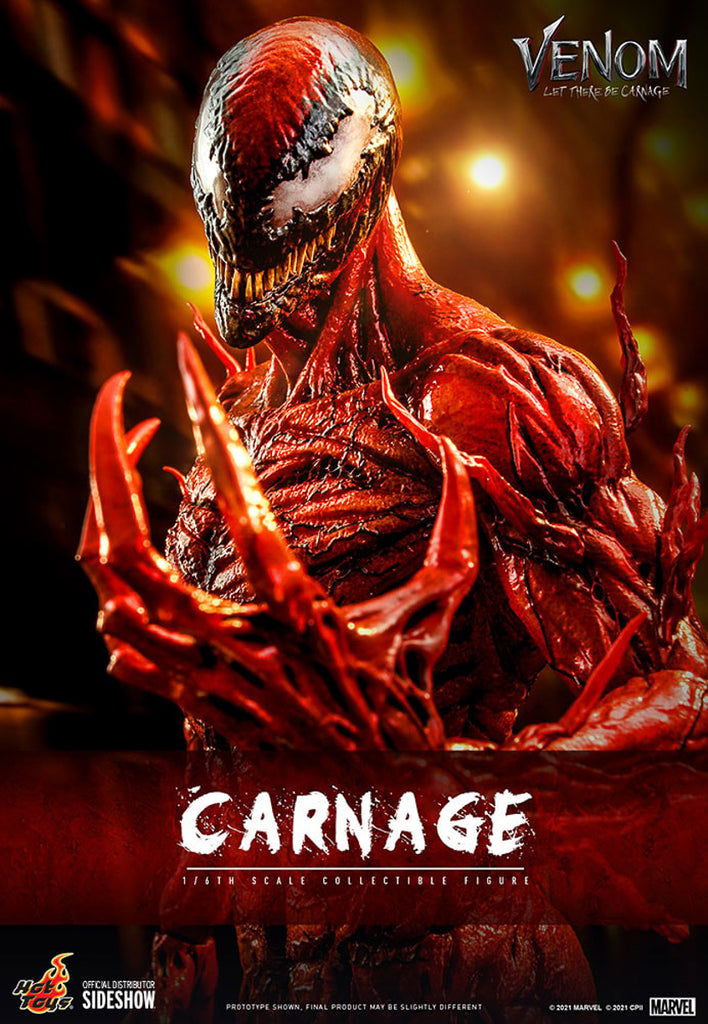 Figura Carnificina Deluxe - Venom 2 Tempo de Carnificina - Sixth Scale - Hot Toys
