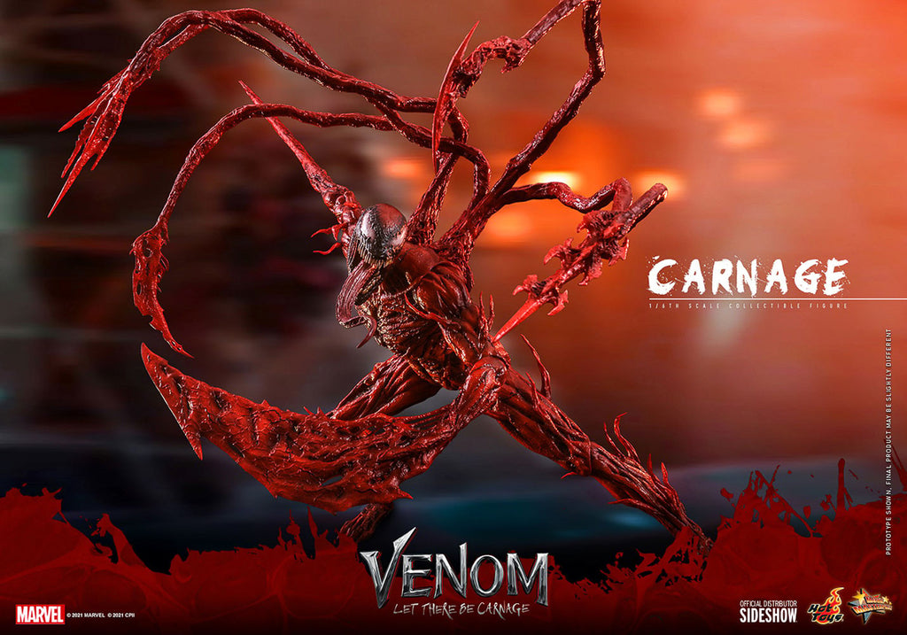 Figura Carnificina Deluxe - Venom 2 Tempo de Carnificina - Sixth Scale - Hot Toys