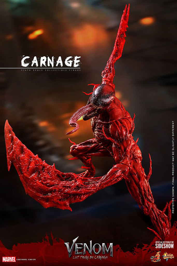 Figura Carnificina Deluxe - Venom 2 Tempo de Carnificina - Sixth Scale - Hot Toys