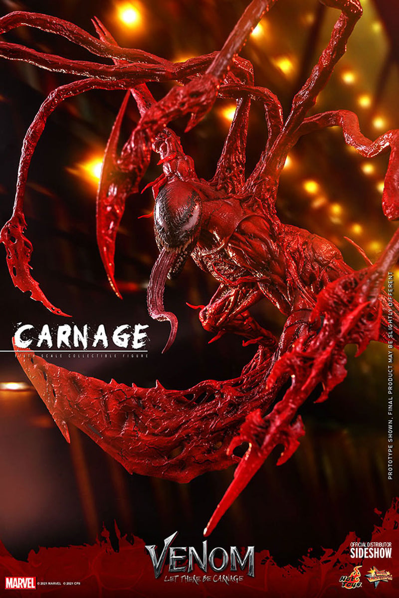 Figura Carnificina Deluxe - Venom 2 Tempo de Carnificina - Sixth