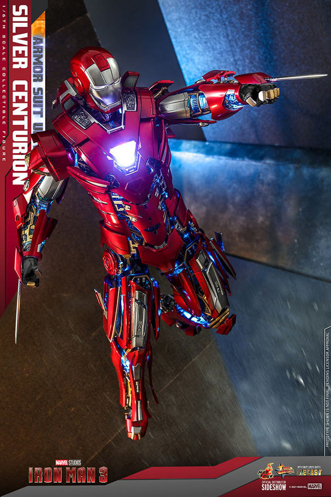 Figura Silver Centurion Suit Up Version - Marvel - Sixth Scale - Hot Toys