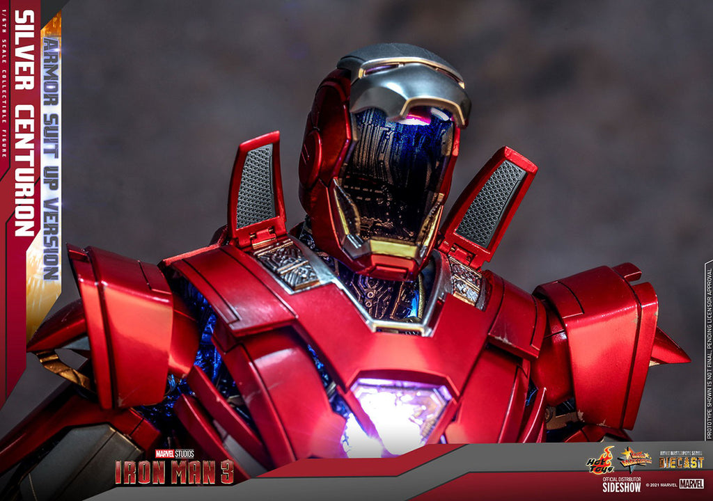 Figura Silver Centurion Suit Up Version - Marvel - Sixth Scale - Hot Toys