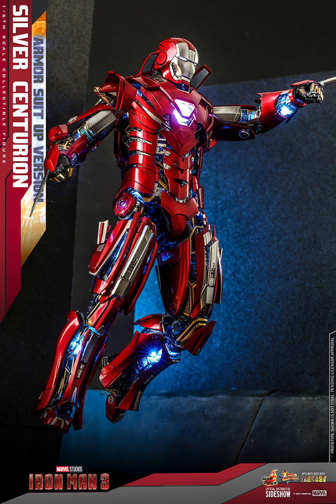Figura Silver Centurion Suit Up Version - Marvel - Sixth Scale - Hot Toys