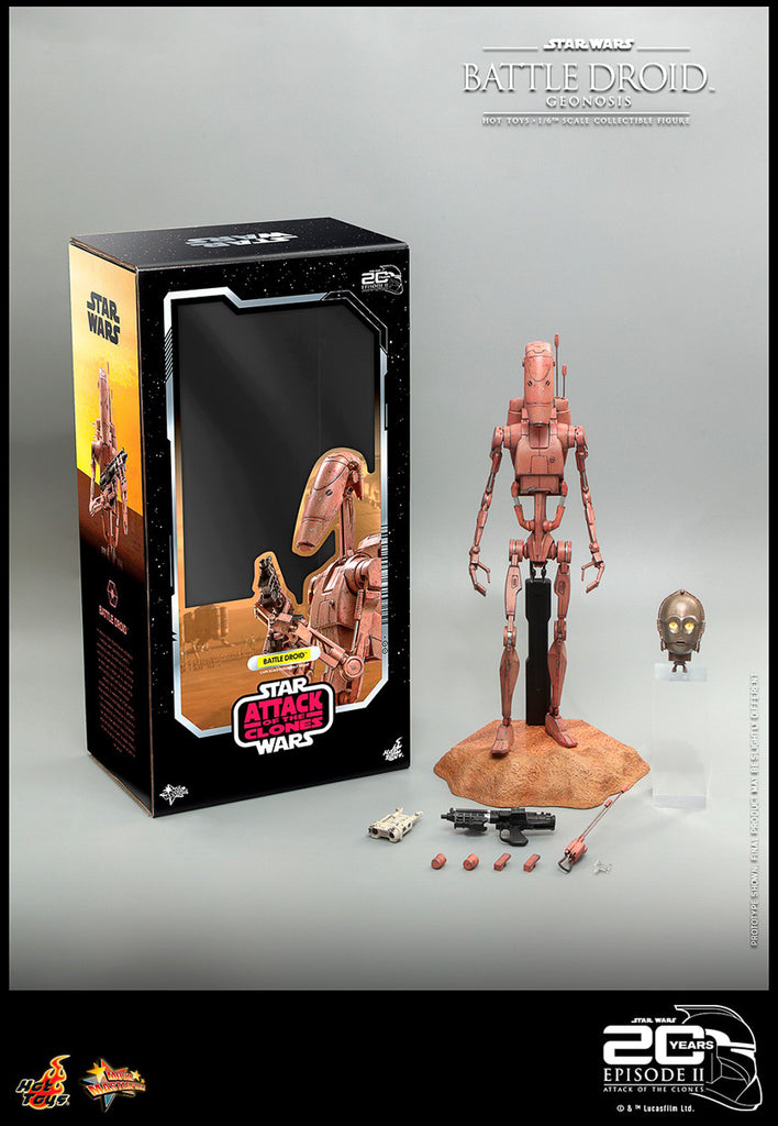 Figura Battle Droid Geonosis - Star Wars - Sixth Scale - Hot Toys