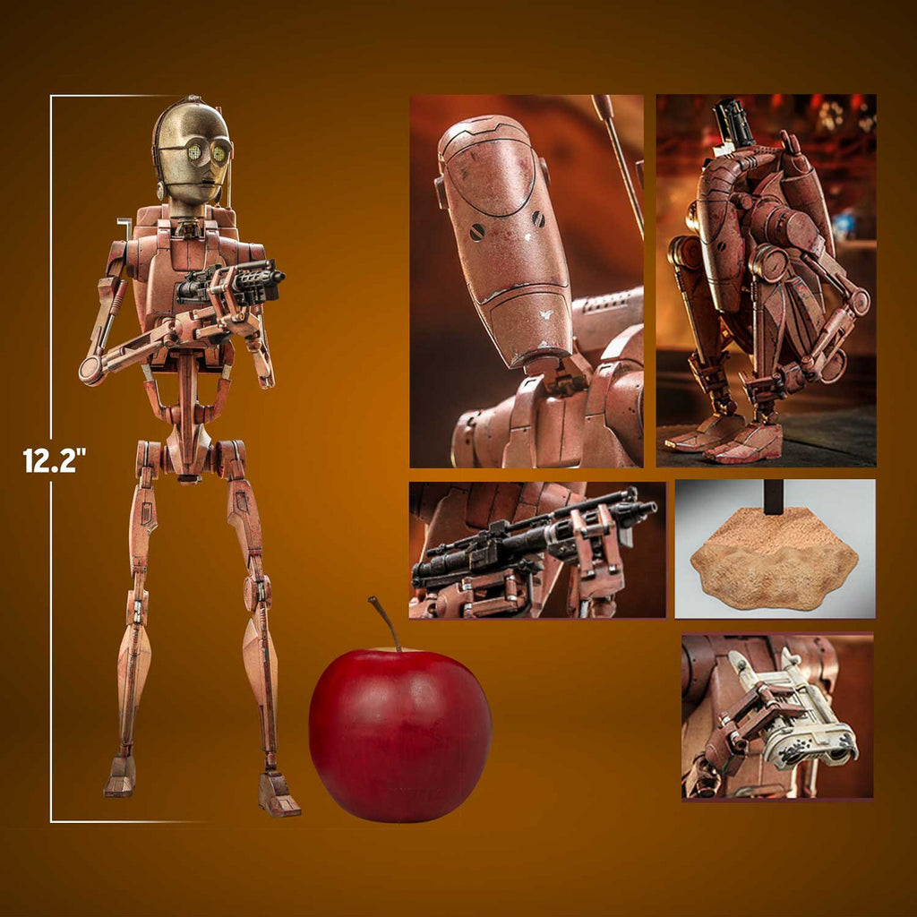 Figura Battle Droid Geonosis - Star Wars - Sixth Scale - Hot Toys