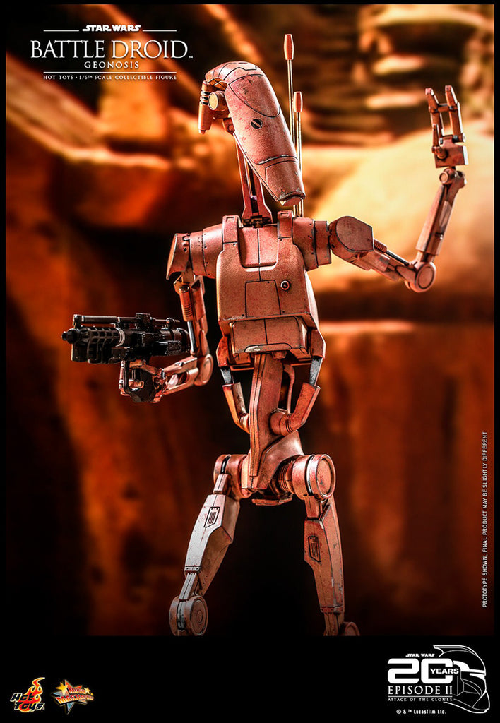 Figura Battle Droid Geonosis - Star Wars - Sixth Scale - Hot Toys