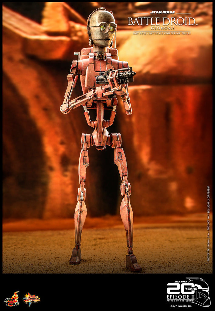 Figura Battle Droid Geonosis - Star Wars - Sixth Scale - Hot Toys