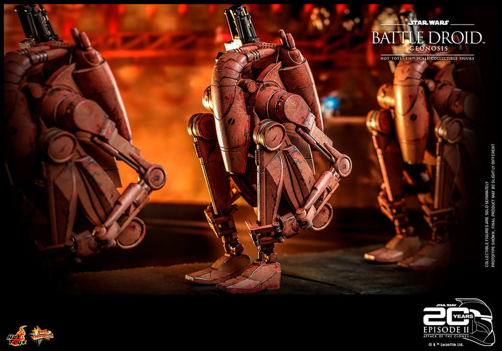Figura Battle Droid Geonosis - Star Wars - Sixth Scale - Hot Toys