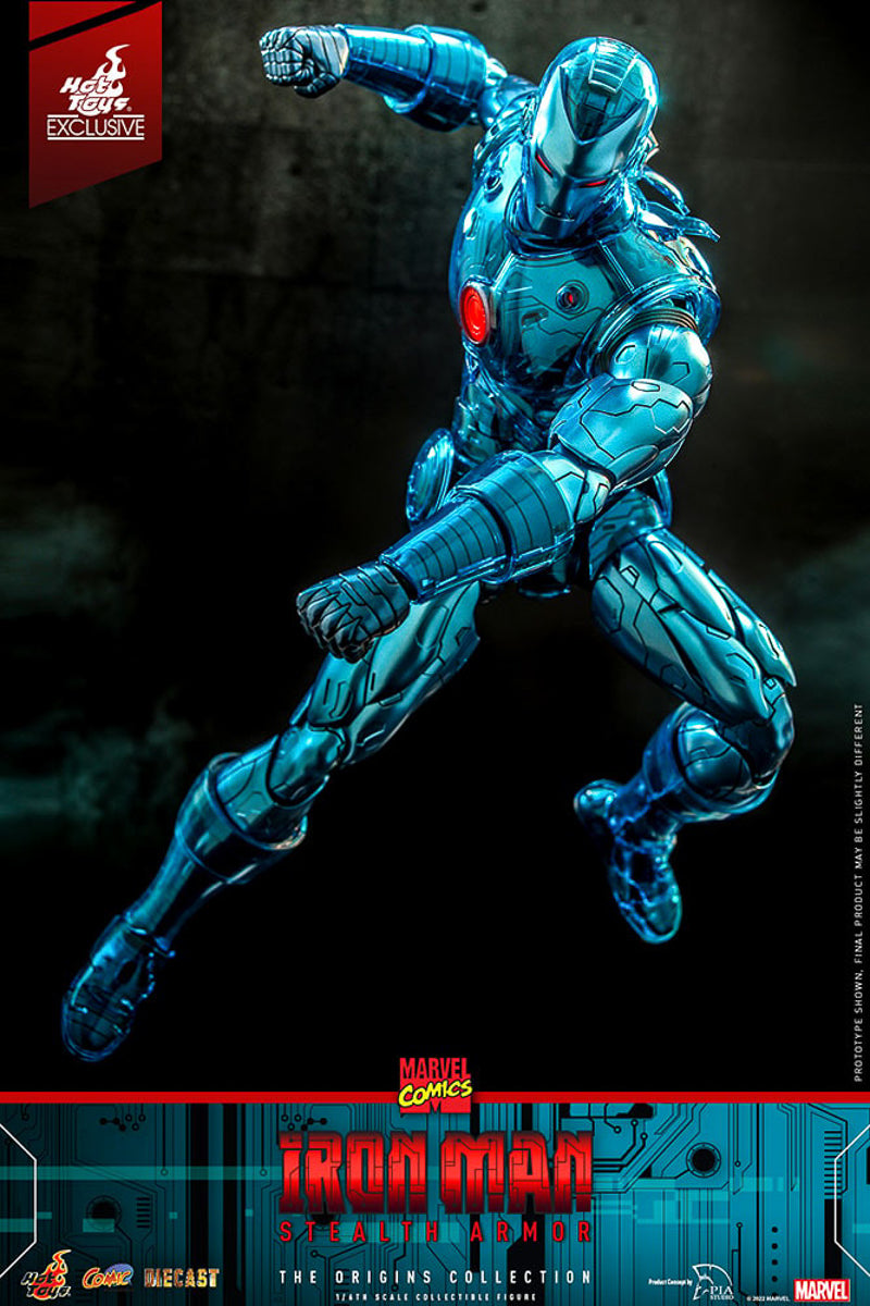 Figura Homem de Ferro Stealth Armor - Marvel - Sixth Scale - Hot Toys