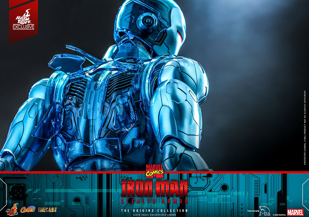 Figura Homem de Ferro Stealth Armor - Marvel - Sixth Scale - Hot Toys