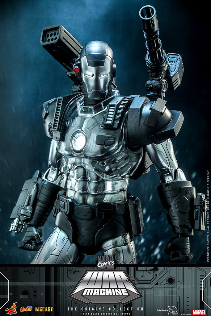 Figura Maquina de Combate Origins - Marvel - Sixth Scale - Hot Toys
