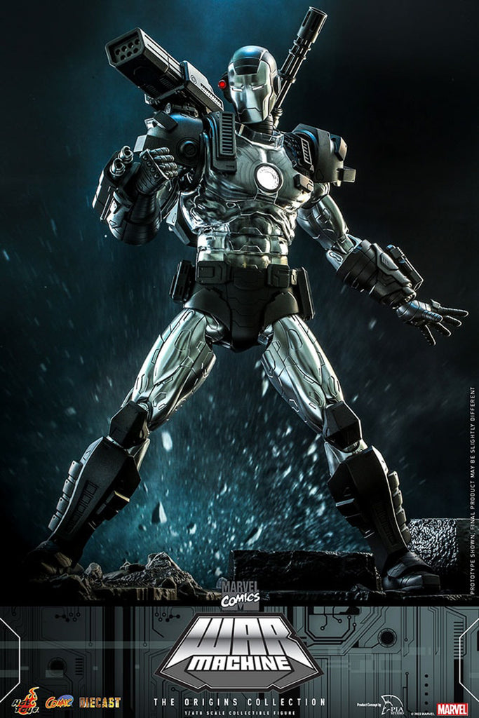 Figura Maquina de Combate Origins - Marvel - Sixth Scale - Hot Toys