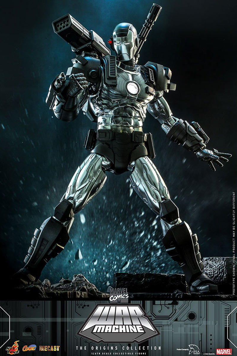 Figura Maquina de Combate Origins - Marvel - Sixth Scale - Hot Toys