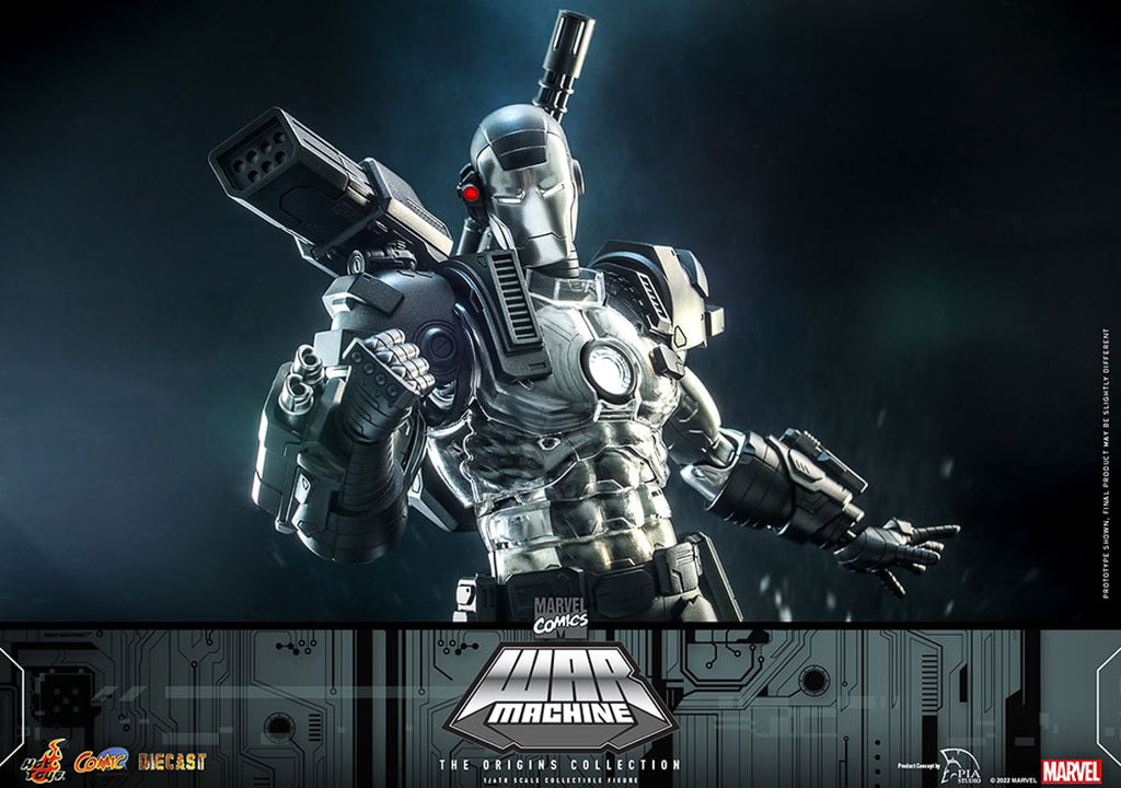 Figura Maquina de Combate Origins - Marvel - Sixth Scale - Hot Toys