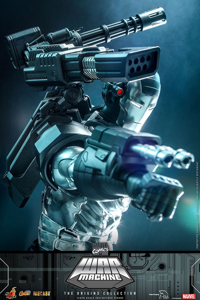 Figura Maquina de Combate Origins - Marvel - Sixth Scale - Hot Toys