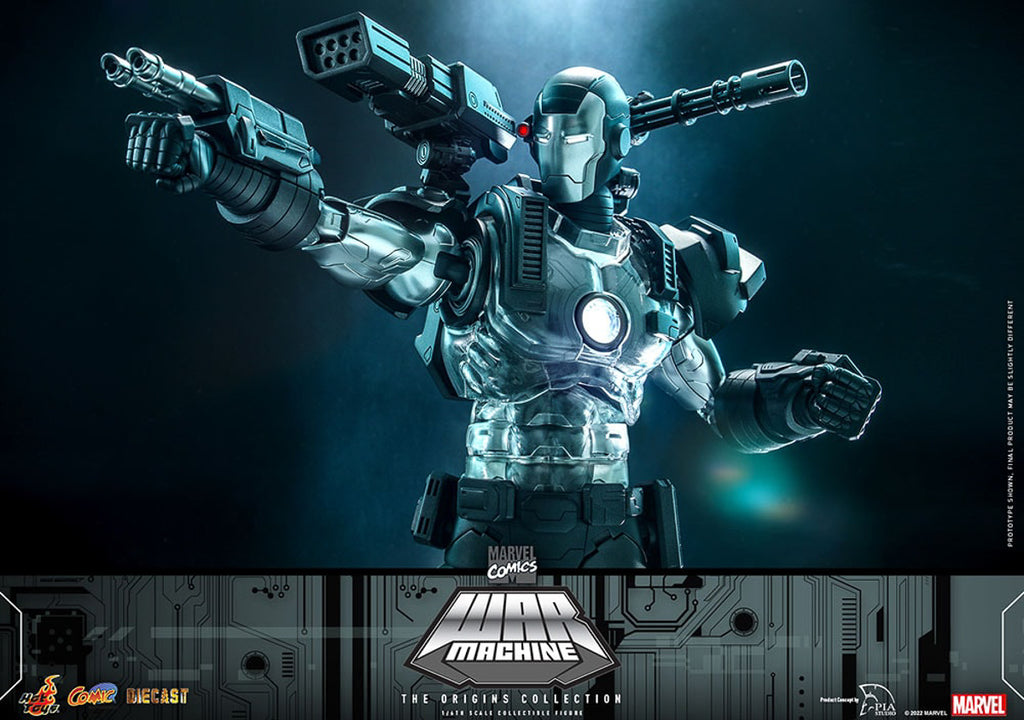 Figura Maquina de Combate Origins - Marvel - Sixth Scale - Hot Toys