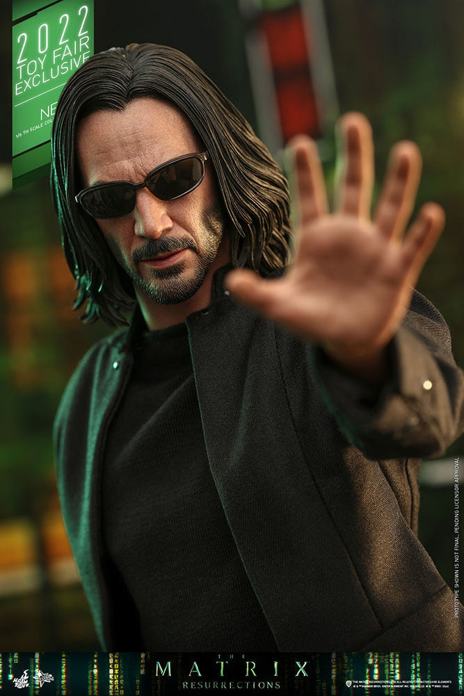 Neo Matrix Rtfm Neo - Matrix Resurrections - Sixth Scale - Hot Toys – Iron Studios Brasil
