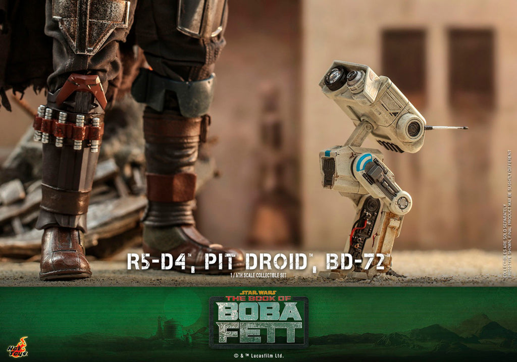 R5-D4 Pit Droid and BD-72 - Star Wars - Sixth Scale - Hot Toys
