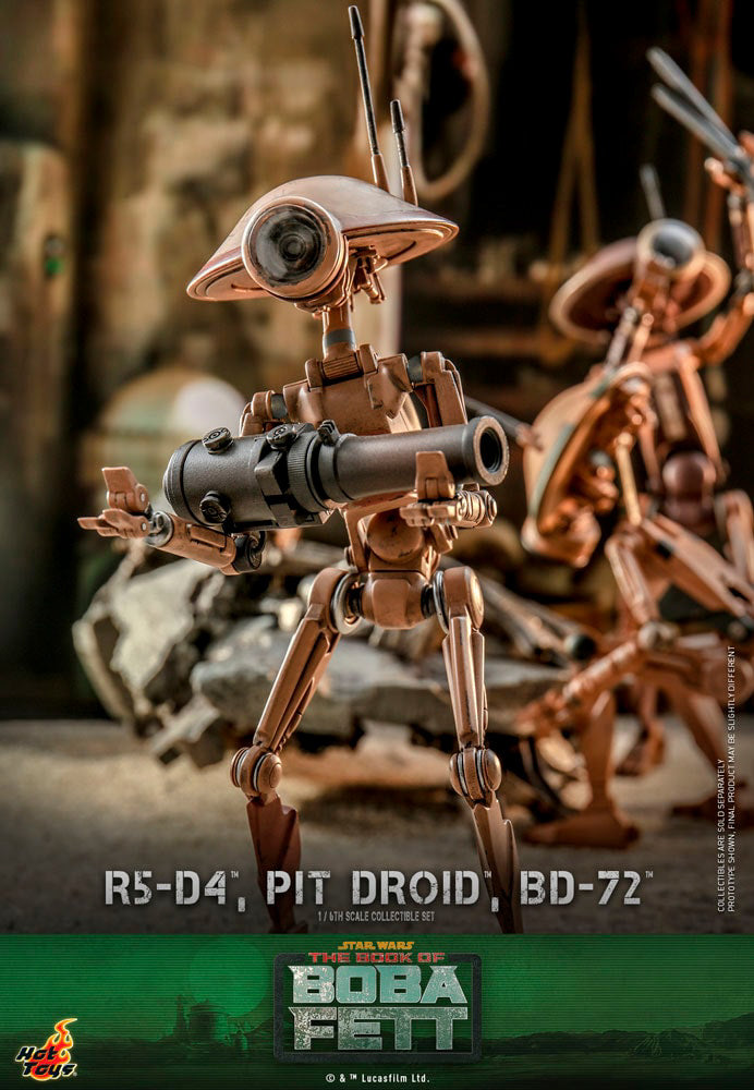 R5-D4 Pit Droid and BD-72 - Star Wars - Sixth Scale - Hot Toys