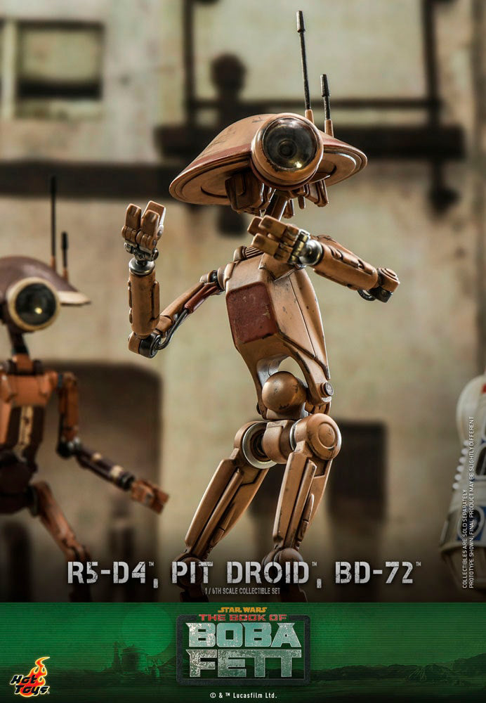 R5-D4 Pit Droid and BD-72 - Star Wars - Sixth Scale - Hot Toys
