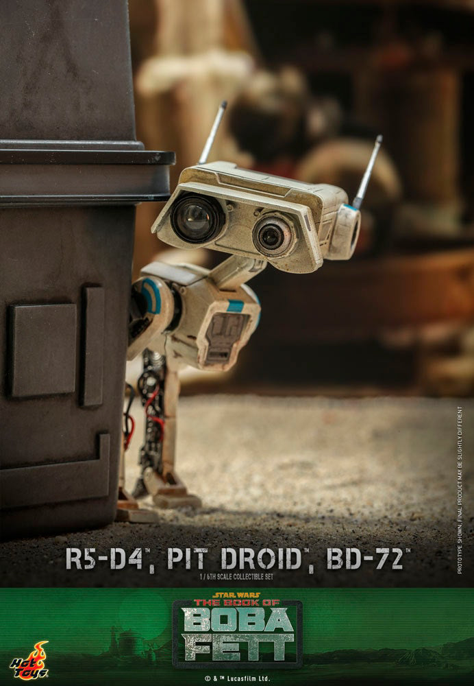 R5-D4 Pit Droid and BD-72 - Star Wars - Sixth Scale - Hot Toys