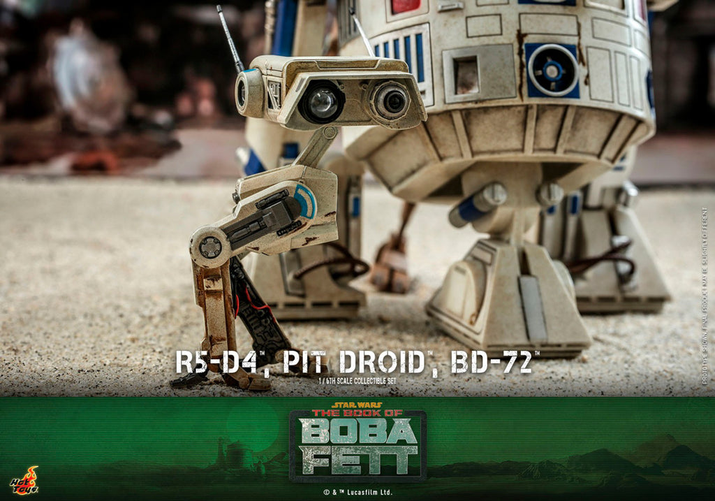 R5-D4 Pit Droid and BD-72 - Star Wars - Sixth Scale - Hot Toys