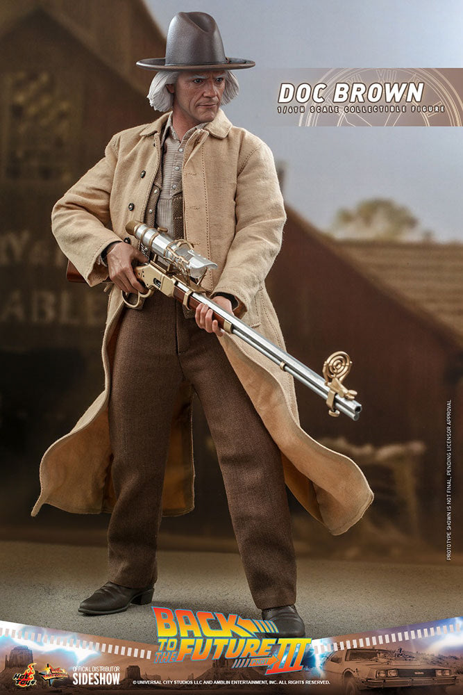 Doc Brown - Back to the Future III - Sixth Scale - Hot Toys